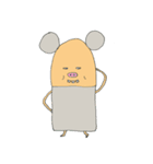 ぶたねずみ「とんちゅー」（個別スタンプ：3）