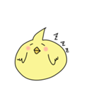 ヒヨコと思われる小動物（個別スタンプ：14）