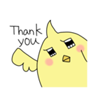 ヒヨコと思われる小動物（個別スタンプ：23）