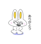 かわいいウサギのピョン太  Pyon-ta ful（個別スタンプ：25）