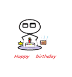 Mr. Four Eyes（個別スタンプ：16）