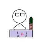 Mr. Four Eyes（個別スタンプ：21）
