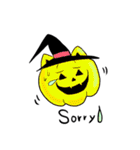 クレイジーハロウィーンパーティー！（個別スタンプ：35）