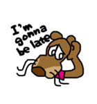 Funny Mouse（個別スタンプ：13）