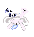 ちびクマの真似っこ（個別スタンプ：8）