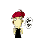 Bad Day Guy and Moody Girl（個別スタンプ：20）