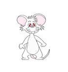 ハッスル マウス（個別スタンプ：1）
