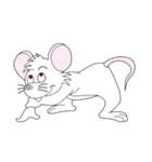 ハッスル マウス（個別スタンプ：2）