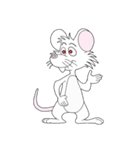 ハッスル マウス（個別スタンプ：3）