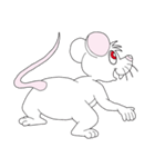ハッスル マウス（個別スタンプ：7）