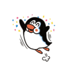 Playing together with the fat Penguin ！（個別スタンプ：2）