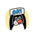 Playing together with the fat Penguin ！（個別スタンプ：11）