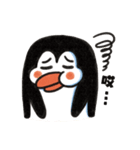 Playing together with the fat Penguin ！（個別スタンプ：14）