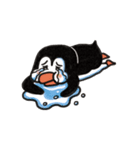 Playing together with the fat Penguin ！（個別スタンプ：26）