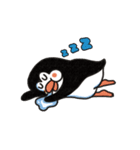 Playing together with the fat Penguin ！（個別スタンプ：27）