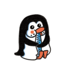 Playing together with the fat Penguin ！（個別スタンプ：28）