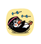 Playing together with the fat Penguin ！（個別スタンプ：32）