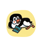 Playing together with the fat Penguin ！（個別スタンプ：33）