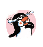Playing together with the fat Penguin ！（個別スタンプ：36）