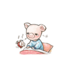 Fuzz piggy2（個別スタンプ：1）