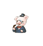 Fuzz piggy2（個別スタンプ：32）