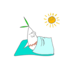 AA拡張 ねじりふんどしだいこん 2（個別スタンプ：7）