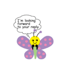 Lovely Butterfly（個別スタンプ：29）