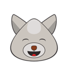 Moki - The Cute Dog（個別スタンプ：1）