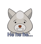 Moki - The Cute Dog（個別スタンプ：3）