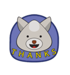 Moki - The Cute Dog（個別スタンプ：14）