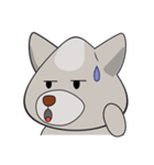 Moki - The Cute Dog（個別スタンプ：17）