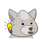 Moki - The Cute Dog（個別スタンプ：18）