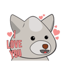 Moki - The Cute Dog（個別スタンプ：25）