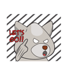 Moki - The Cute Dog（個別スタンプ：32）
