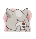 Moki - The Cute Dog（個別スタンプ：36）