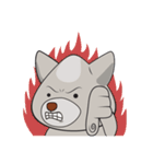 Moki - The Cute Dog（個別スタンプ：37）