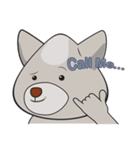 Moki - The Cute Dog（個別スタンプ：40）