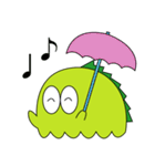 小さな怪獣 カワゴン（個別スタンプ：14）