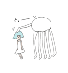 くらげちゃんの日常（個別スタンプ：40）
