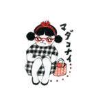 モノ シスターズ (Mono girl Vol,2)（個別スタンプ：30）