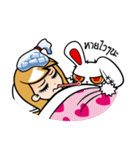 ayupan x Bloody Bunny（個別スタンプ：34）