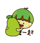 Stay melon Family (Grapefruit)（個別スタンプ：8）