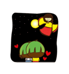 Stay melon Family (Grapefruit)（個別スタンプ：15）