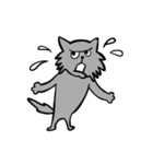 Three Crazy Cats（個別スタンプ：16）
