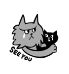 Three Crazy Cats（個別スタンプ：33）