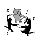 Three Crazy Cats（個別スタンプ：37）