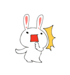 感情表現豊かなうさぎ1（個別スタンプ：30）