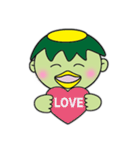 カッパのポコキチ（個別スタンプ：10）