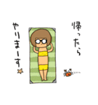 恋するこけしちゃん（個別スタンプ：25）