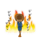 恋するこけしちゃん（個別スタンプ：33）